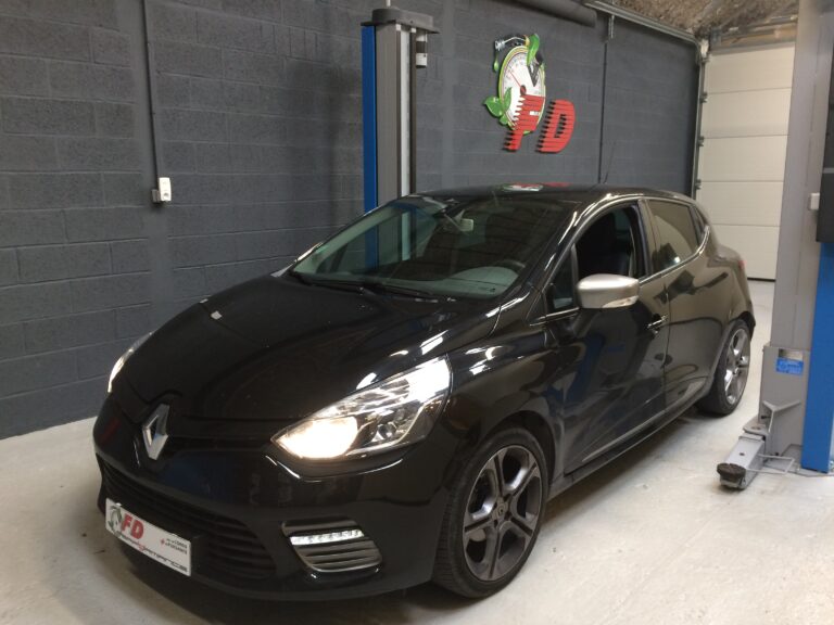 preparation ethanol par FD Performance Renault Clio IV 1.2 TCE 120cv